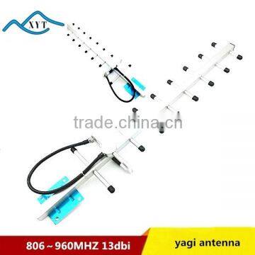 806-960MHZ 9 Elements 13dbi GSM Yagi Antenna