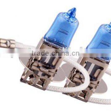 Super White H3 Auto Halogen Light Bulbs 12V 55W