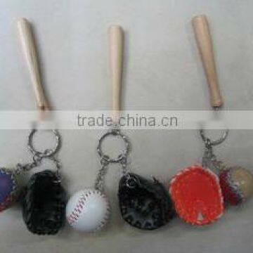 2013Fashionable baseball key chain