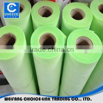 High polymer polyethylene polypropylene fiber basement waterproof breathable membrane