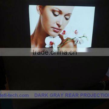 Free delivery cost Light gray projector screen/foil/film,high contrast definition holographic film,rear projection screen film