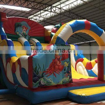 bounce house material four balloon inflatable bounce house bounce with slide