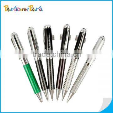 High quality twist carbon fiber tube pen