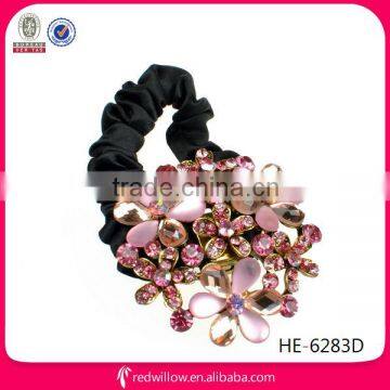 America fashion fabric elastic hair band for teen girls