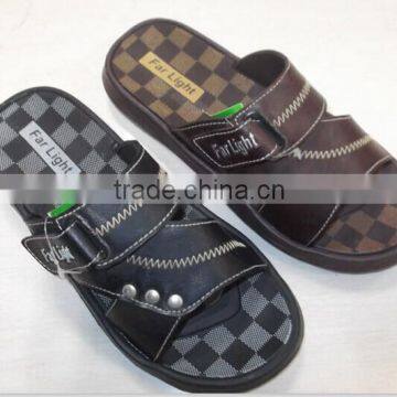 2016 Modern Outdoor PU Slide TPR Slipper sandal shoe