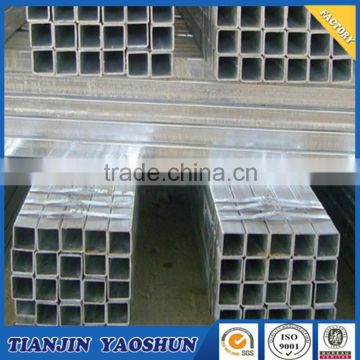 20x20 pre-galvanized square tube/galvanized steel hollow section