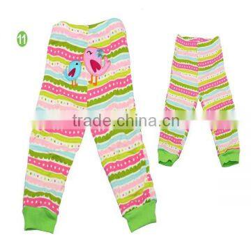 Hot Sales Quality Infant 100 Cotton Strip Baby Pants