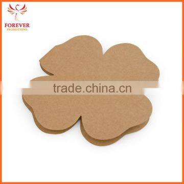 Wholesale Eco Sticky Note Self-adhesive Memo Payper 25 Sheets Flower Shape Custom Logo