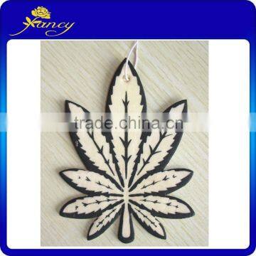 New design and customized hanging cotton paper car air freshener