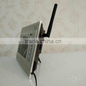 7 Inch High-strength Tempering Glass 2.4ghz Digital Long Range Multi Apartment Wireless Video Door Phone Intercom photo-3