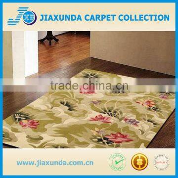 Hotel decor use acrylic pattern flooring area rug