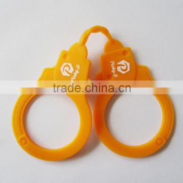 Wholesale colorful fantastic shape Multi colors Adult Sex Silicone handcuff SM toys