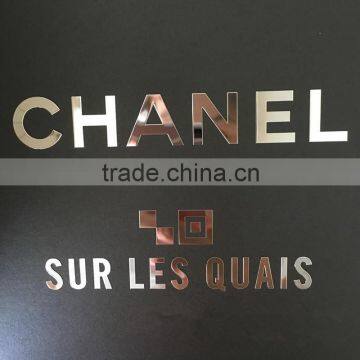 China Factory Small Metal English Acrylic 3d Logo Design Letter photo-2