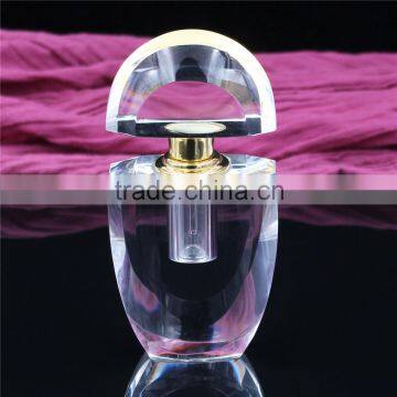 new design 3ml crystal perfume bottle decorative attar K9 crystal bottle                        
                                                Quality Choice