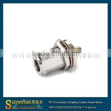 RG405 coaxial rf connectors N female,n type bulkhead jack connector