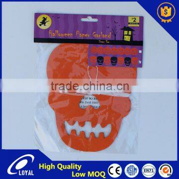 Skull Bone Papper Garland for Halloween