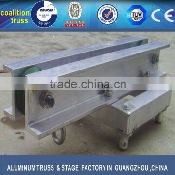 aluminum spigot truss top section for concert truss, stage truss accessories