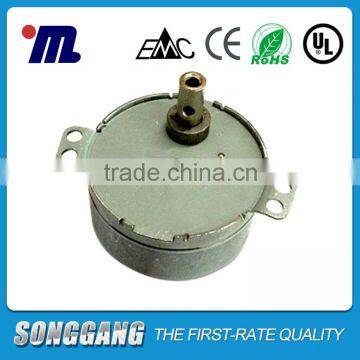 Double M3 Holes 220Voltage 5/6RPM AC Synchronous Motor for Stage Light SUHDER Motor with Metal Gear
