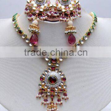 Kundan Necklace Set