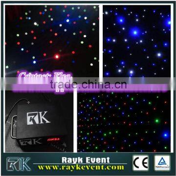 2016 new products led twinkling stars led curtain lights for ceiling with remote