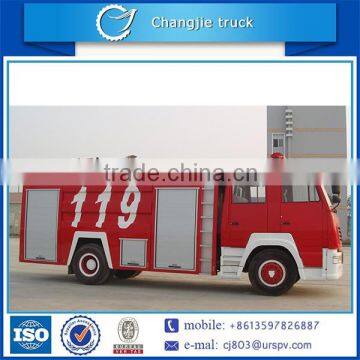 New condition top sell customized bottom price 8ton sinotruk new foam fire truck