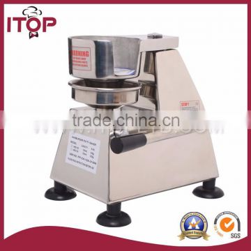 manual stainless steel burger patty making machine