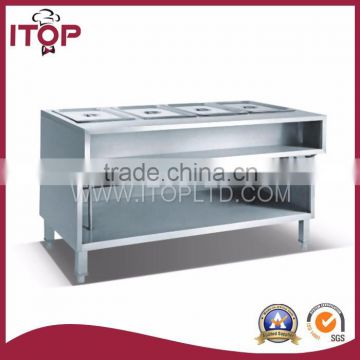 American Style PanS bain marie counter