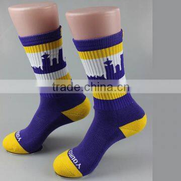 Mens Manufacture Sports Crew Custom Athletic Socks photo-2