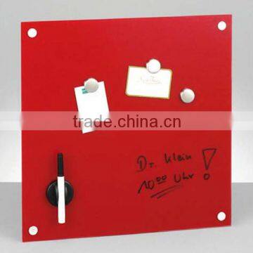 High quality full color magnetic glass memo board                        
                                                Quality Choice