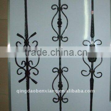 wrought iron pickets bar