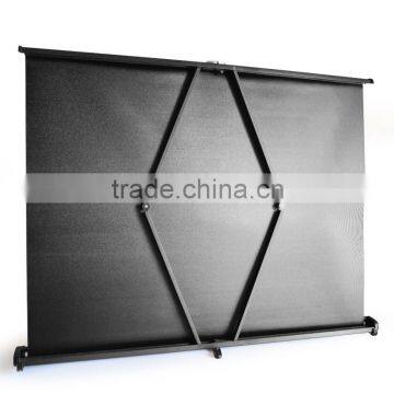 Conference Meeting Room Presentation Use Mini Projector Screen Portable Table Screen Manual Projection Screen photo-3