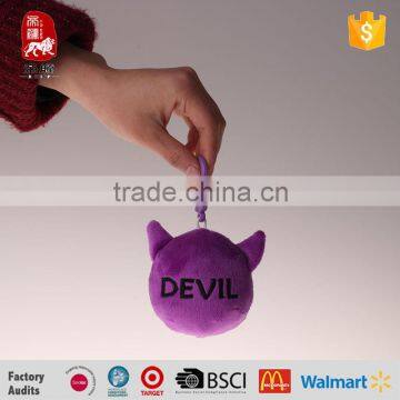 Wholesale High Quality Promotional Plush Emoji Keychain photo-2