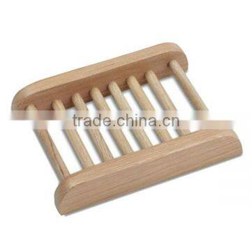 Fashionable wooden squre soap holder