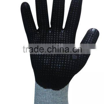 13G Shell with Ntr-Tech Palm Coated Nitrile Dots Glove-5095