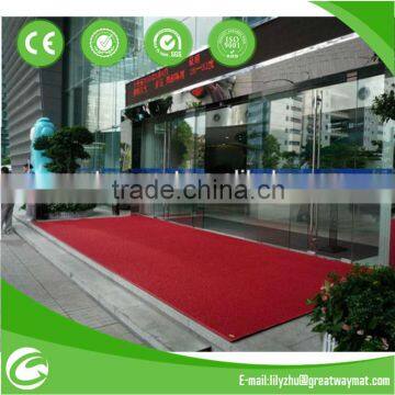 Outside using PVC carpet