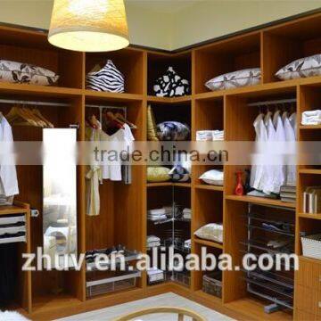 Antique design wooden clothes wardrobe manufacturer