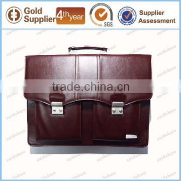 pu leather briefcase for men