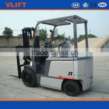 2.5 Ton Electric Forklift with 3 Stage free lift mast VFHM