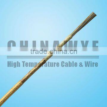 500c high quality heat resisting flame retardant fiberglass braid wire