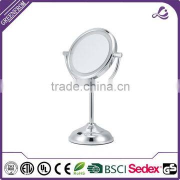 7 inch battery led light bathroom mirror