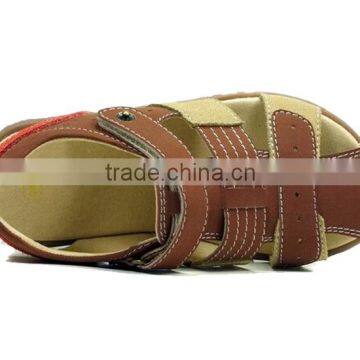 Summer Genuine Leather Frisky Children Sport Sandals With PU Lining photo-2