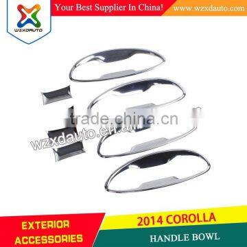 2014 Corolla ABS Chrome Car Door Handle Bowl