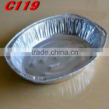 Disposable oven safe food aluminium container