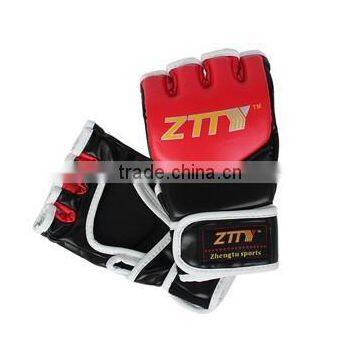 new design durable high quality PU mma gloves wholesale PU MMA hand UFC gloves for traning custom mma gloves