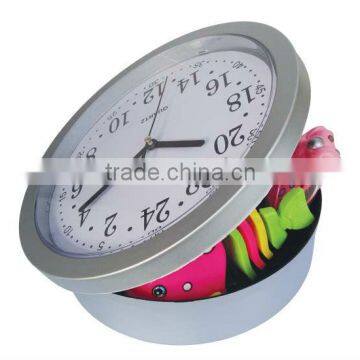 Storage Clock/Plastic Quartz Wall Clock With Hidden Safe