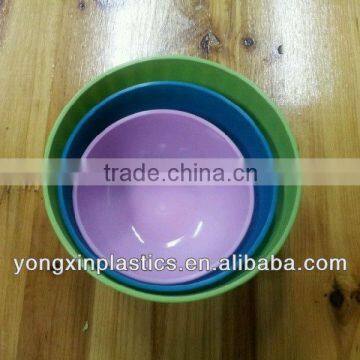 disposable plastic serving bowl four sets with lid