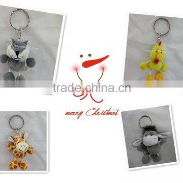 Hot Sale Promotional Plush Keychain Toy, Plush Wolf Keychain Toy photo-4