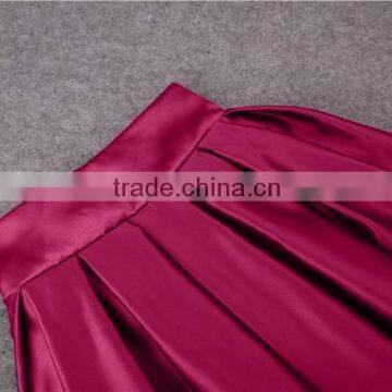European Style New Fashion Ladies Women Career Leisure Solid Irregular Hem Skirt