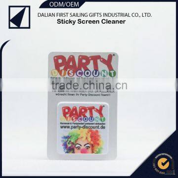 2015 Hot Sale Microfiber Cloth +PU Gel+ Paper Card Sticker Screen Cleaner photo-6