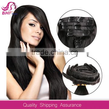 high quality remy hair clip ins